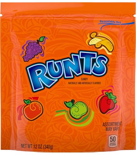 Amazon.com: Fruit Runts Candy Collection (8 oz, ZIN: 525213